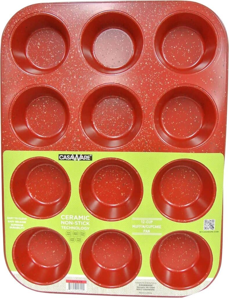 Test : poêle à muffins céramique casaWare 12 tasses