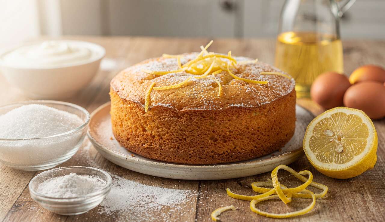 Fondant au citron et yaourt : recette facile et rapide