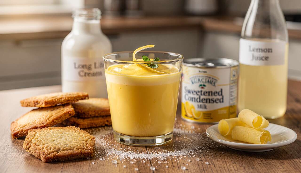 Verrine façon tarte au citron : une recette gourmande et facile