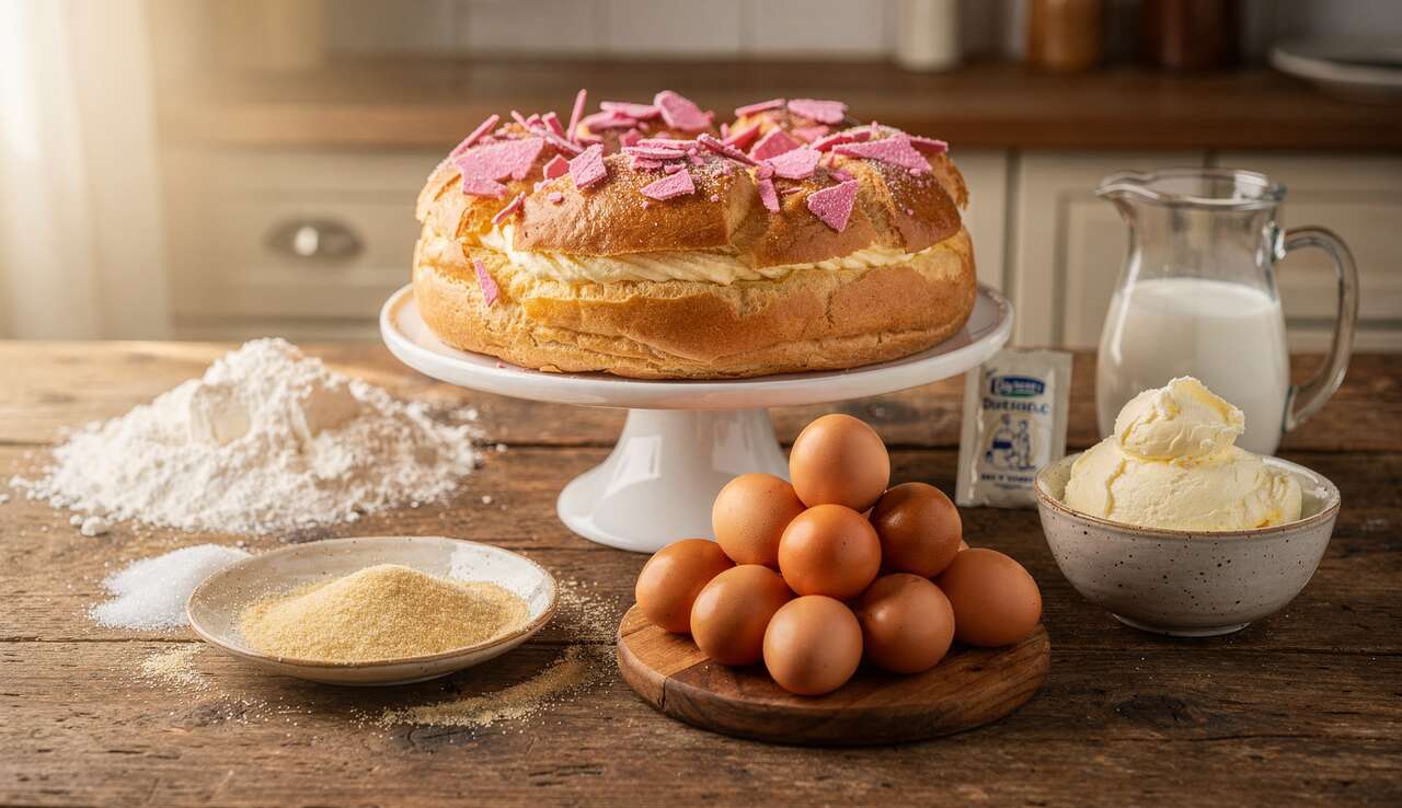 Recette de tarte tropézienne à la praline : un délice en bouche