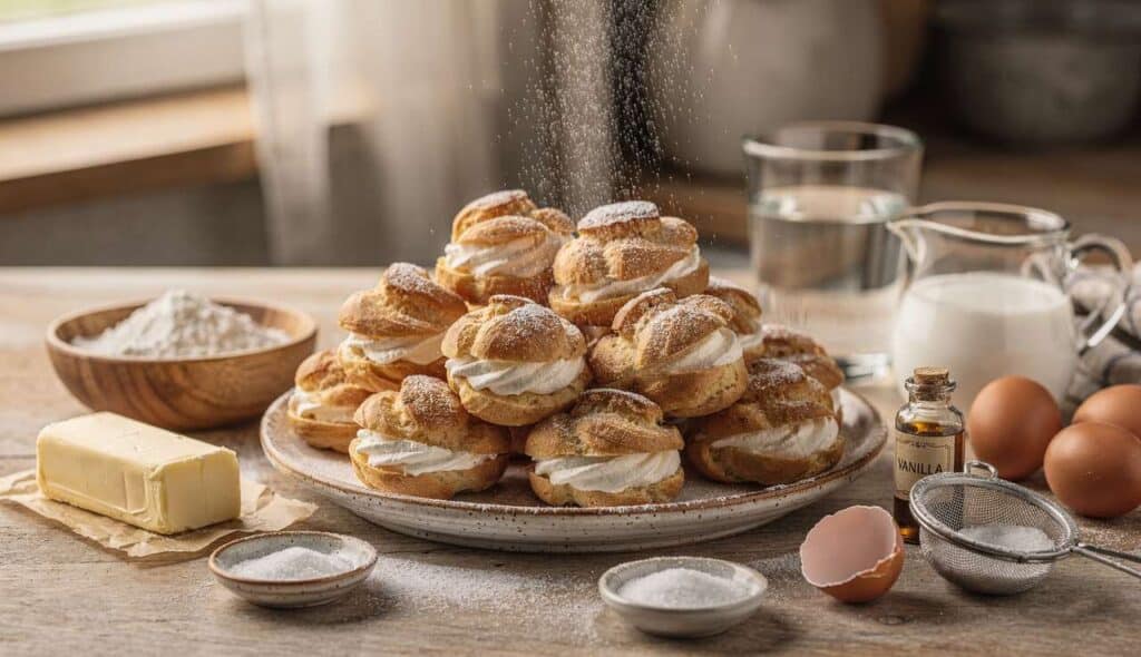 Recette de choux à la chantilly maison