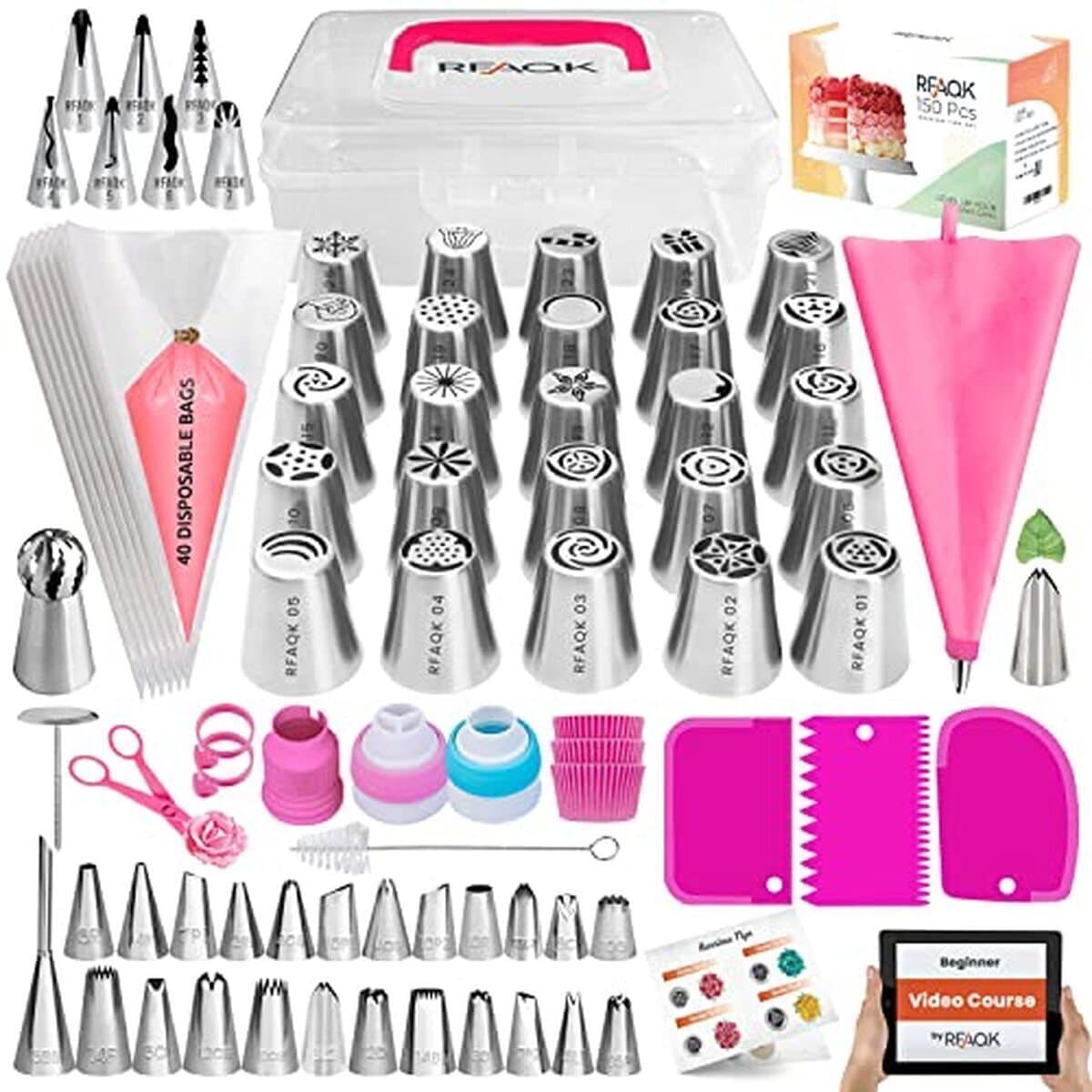 Avis sur le kit de décoration pour gâteaux : ensemble complet pour débutants