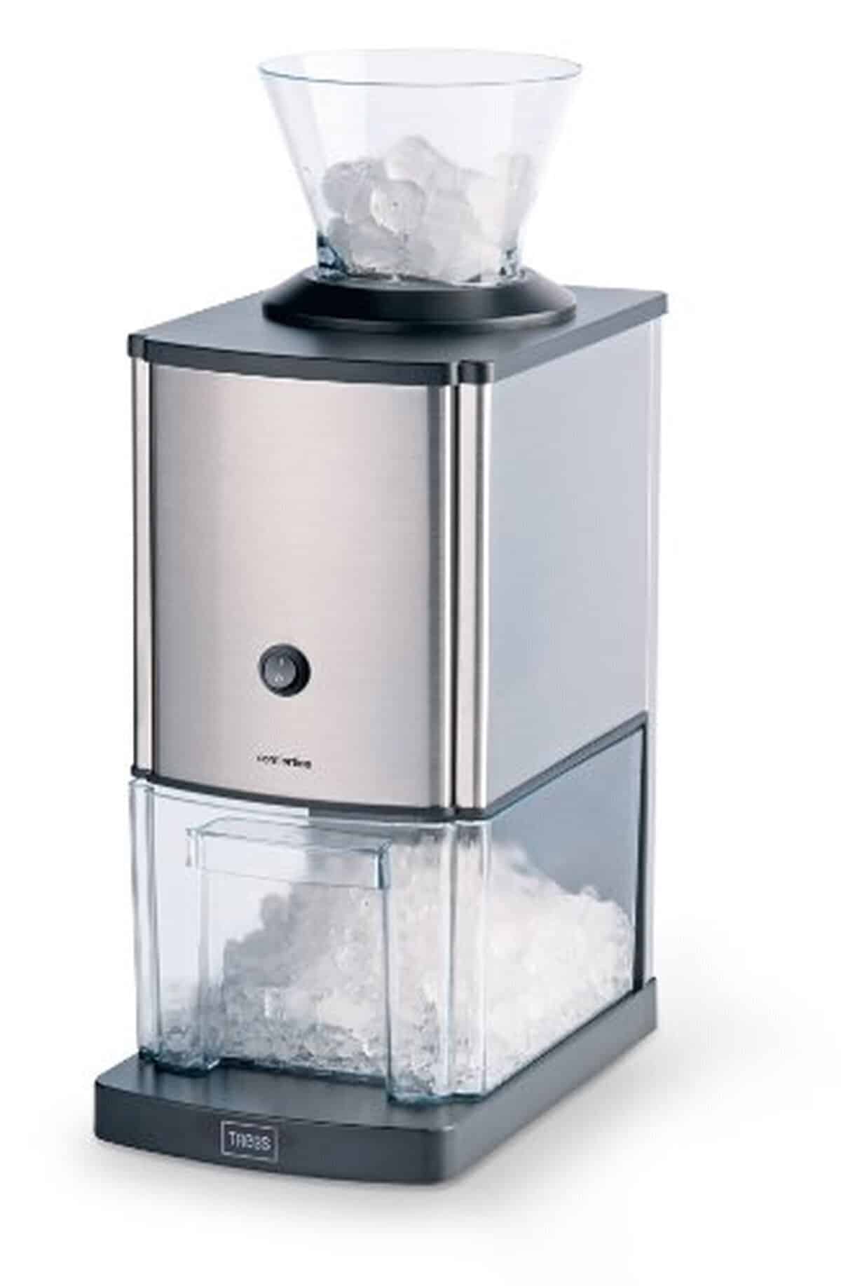 Test : broyeur à glace Trebs, performance inoxydable pour cocktails et desserts