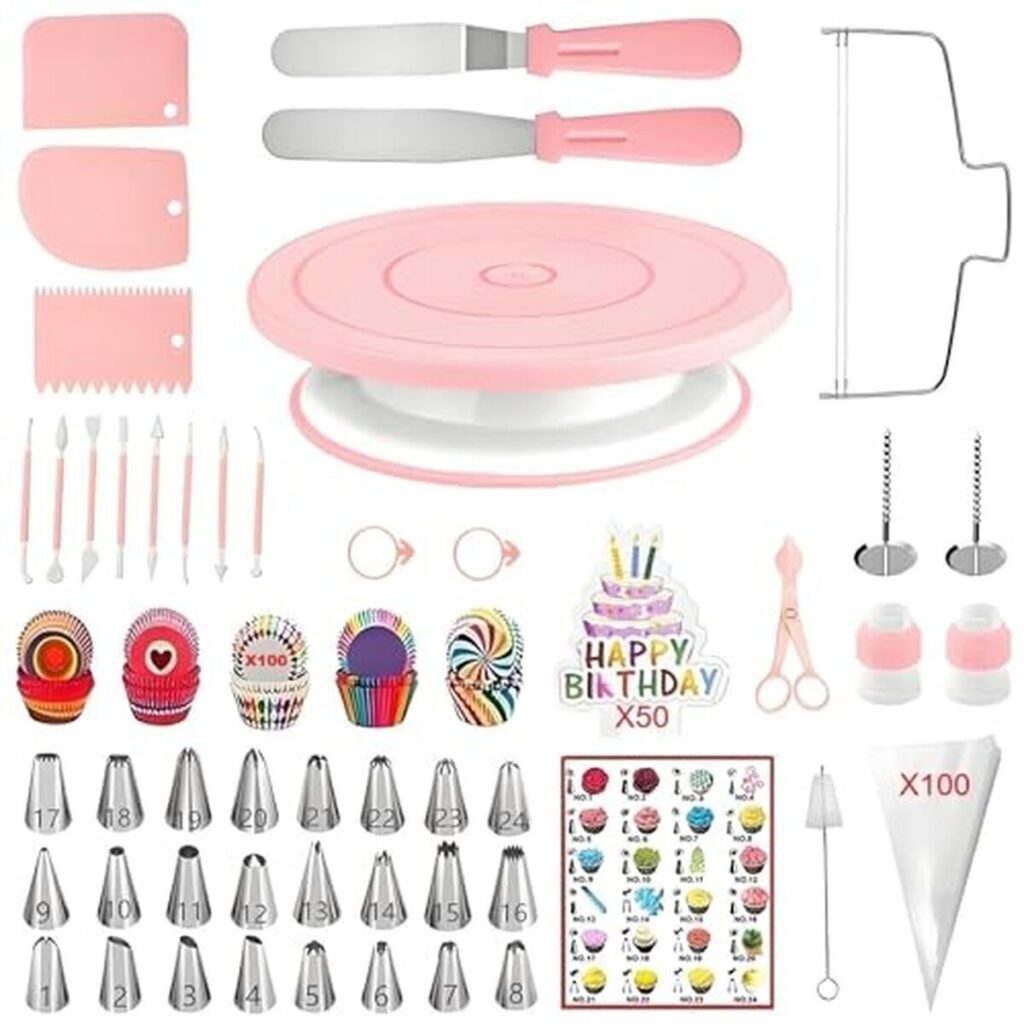 Test du kit de décoration de gâteaux Anslyqa 92 pcs