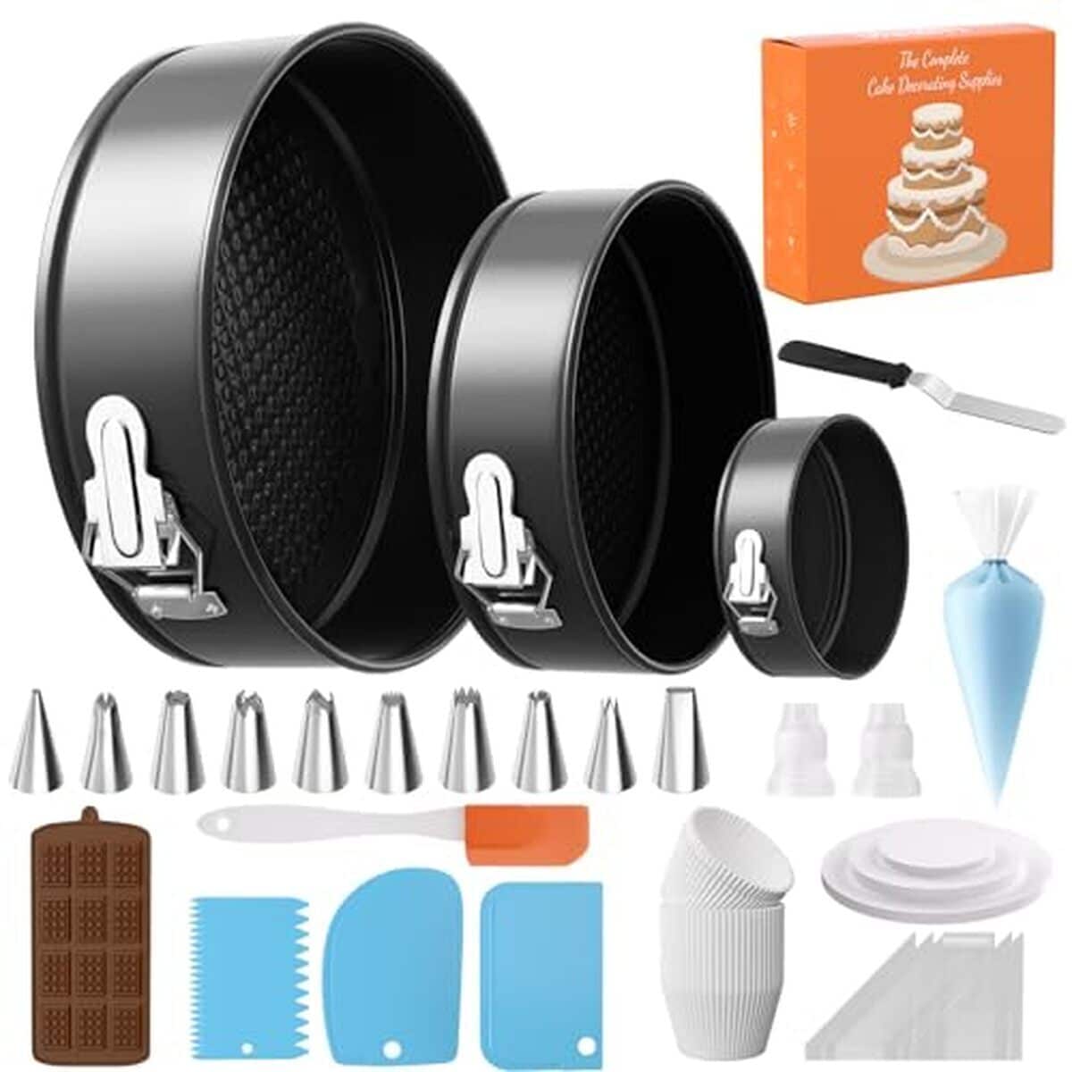 Test : kit de moules à charnière et décoration pour gâteaux