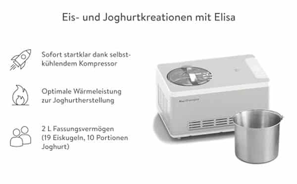 Découvrez notre analyse approfondie de la sorbetière et yaourtière Springlane Elisa : 180 W de puissance pour des desserts glacés faits maison.