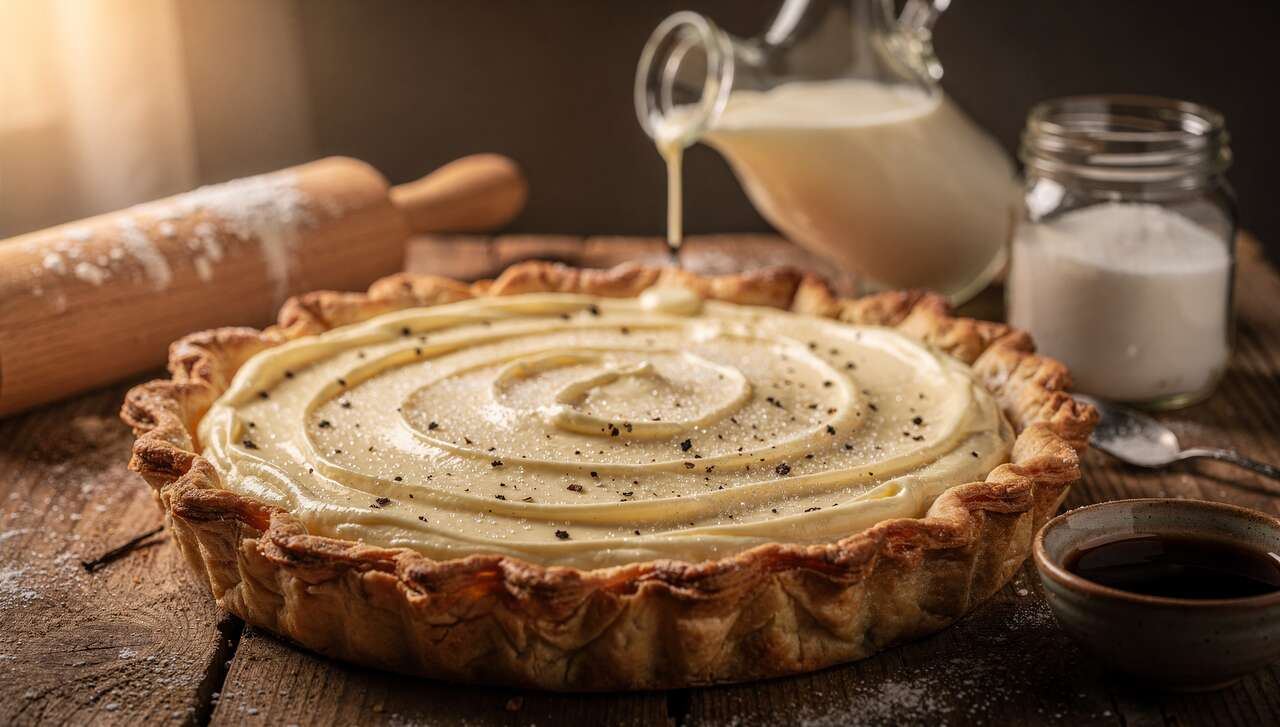Tarte à la crème : recette gourmande et facile