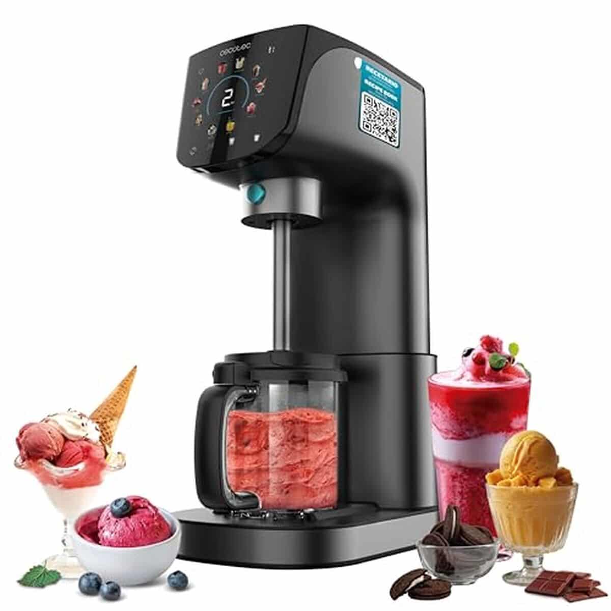 Test Cecotec Gelatec 2100 : sorbetière polyvalente et puissante