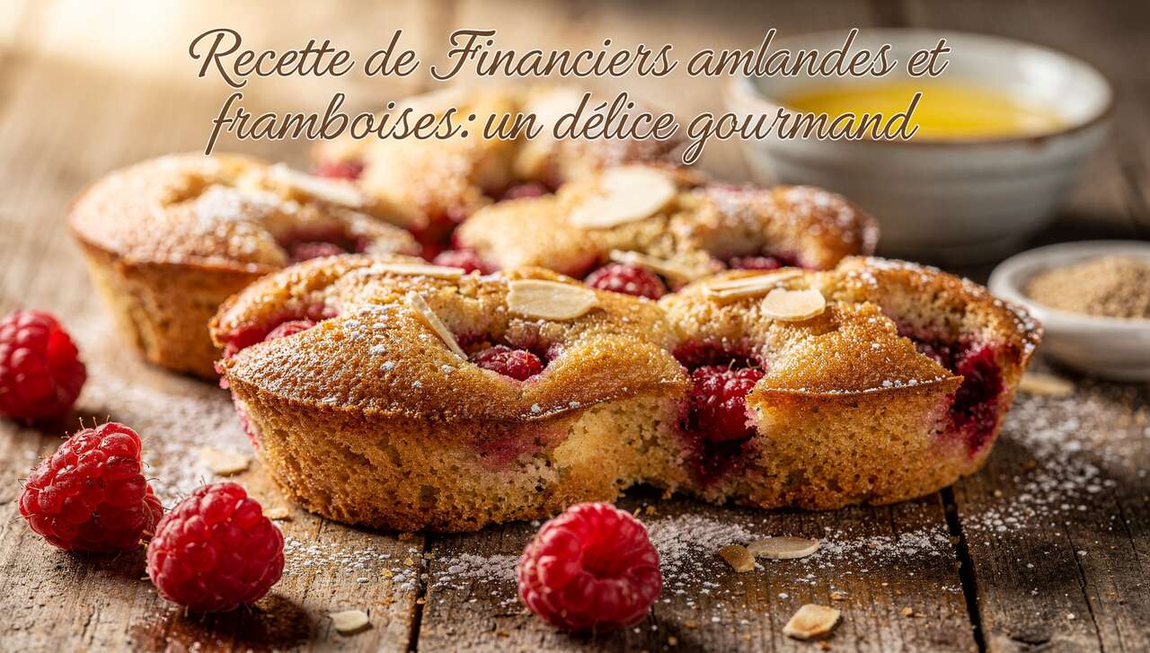 Recette de financiers amandes et framboises : un délice gourmand
