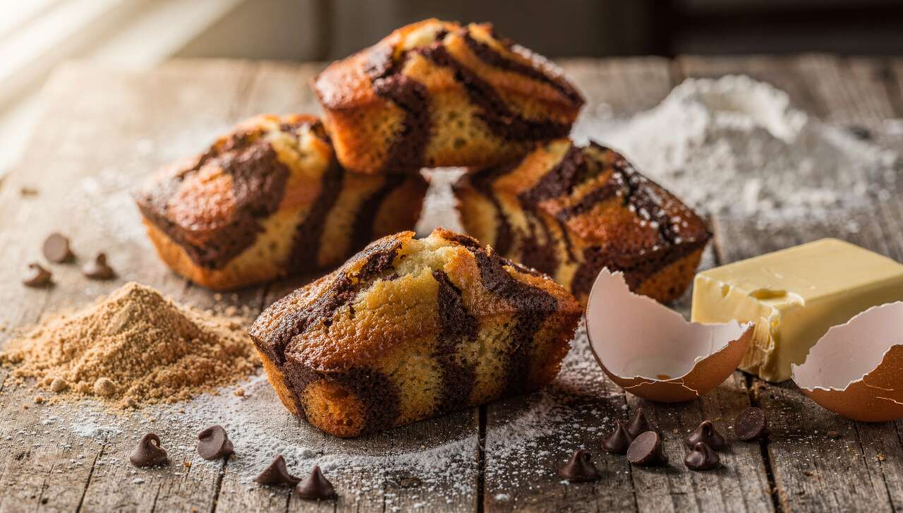 Recette facile : financiers tigrés moelleux et gourmands
