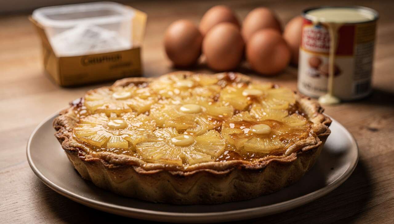 Tarte à l'ananas de Ricardo : recette savoureuse