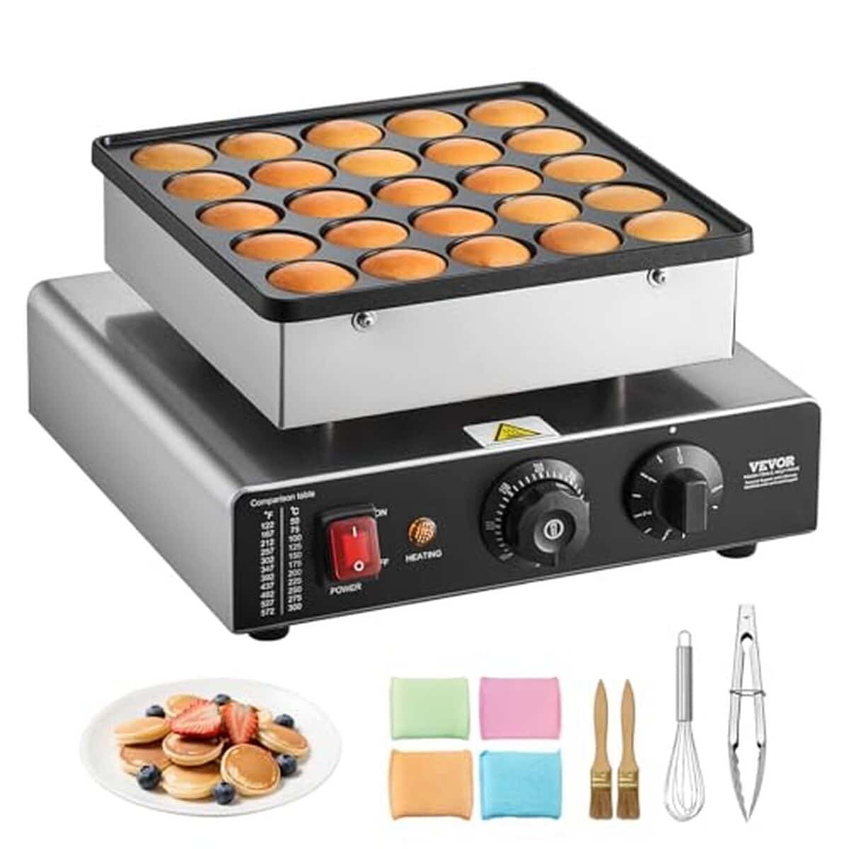 Test de la mini crêpière électrique Vevor : performance et praticité en cuisine