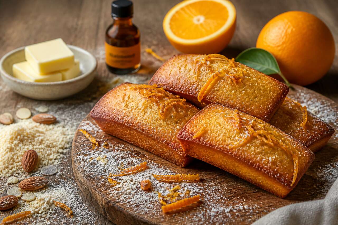 Financiers à l'orange : recette gourmande et facile