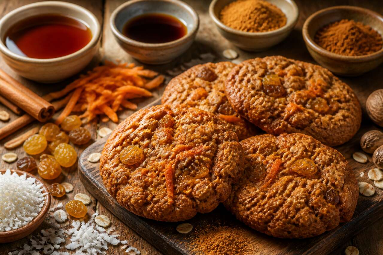 Biscuits gâteau aux carottes Ricardo