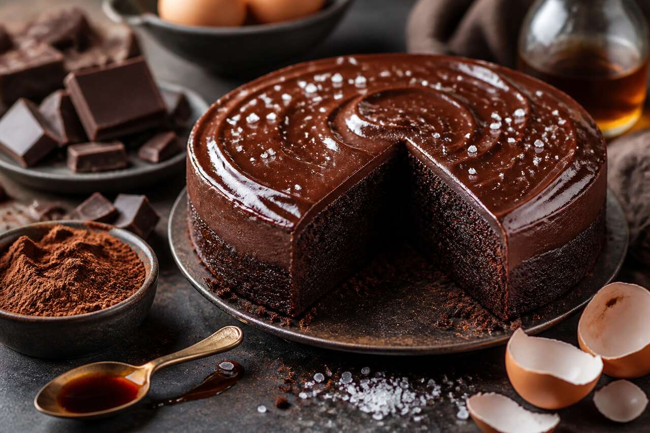 Gâteau tendre au chocolat : recette fondante