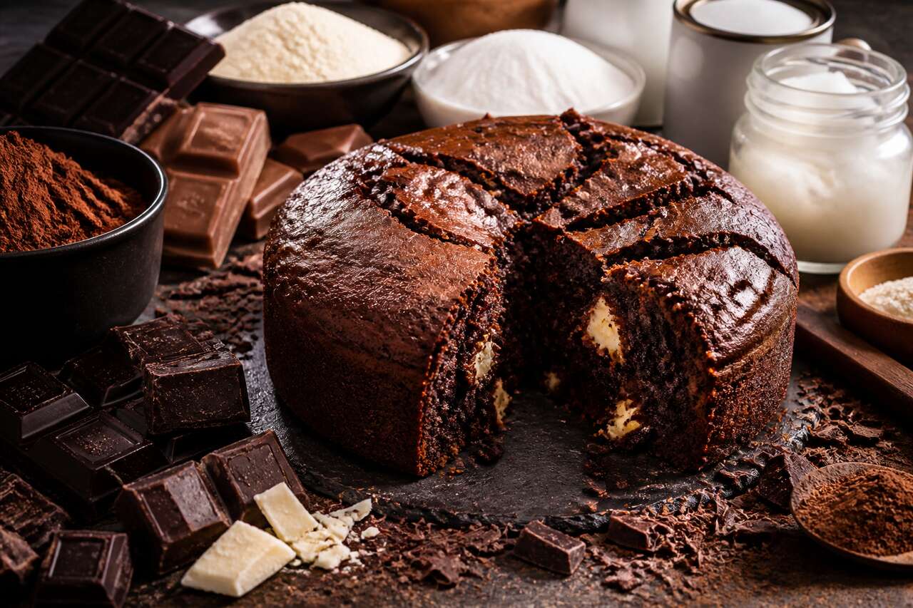 Recette moelleux aux Deux chocolats