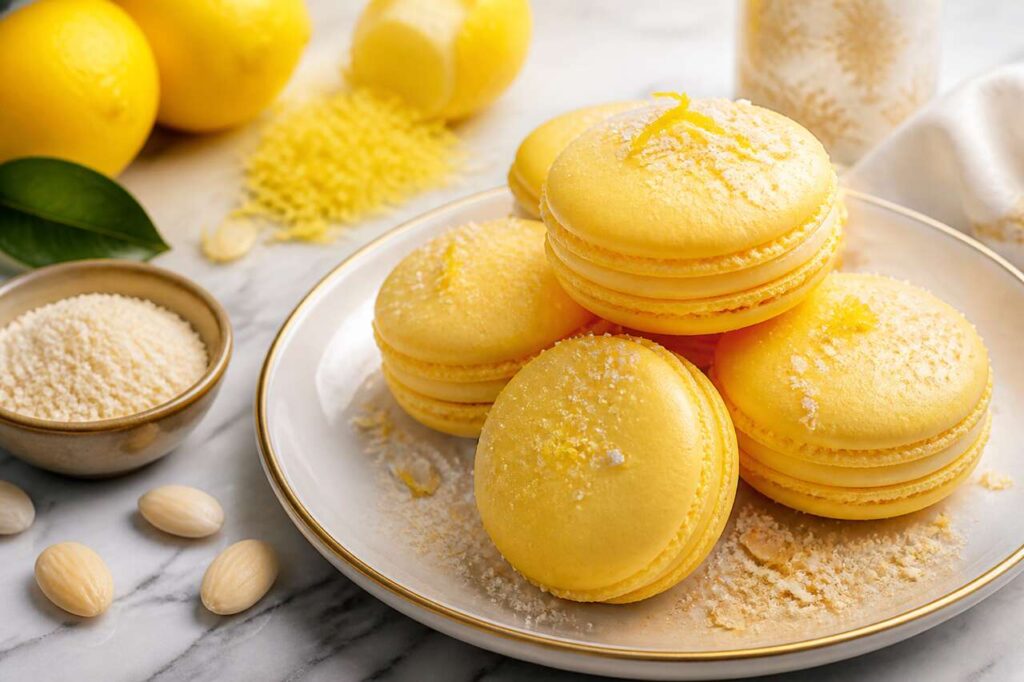 Recette facile : macaron au citron par Président Professionnel