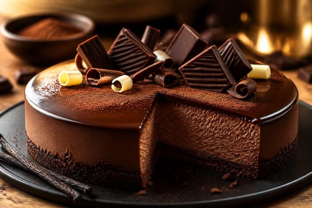 Gâteau mousse au chocolat : recette magique et facile
