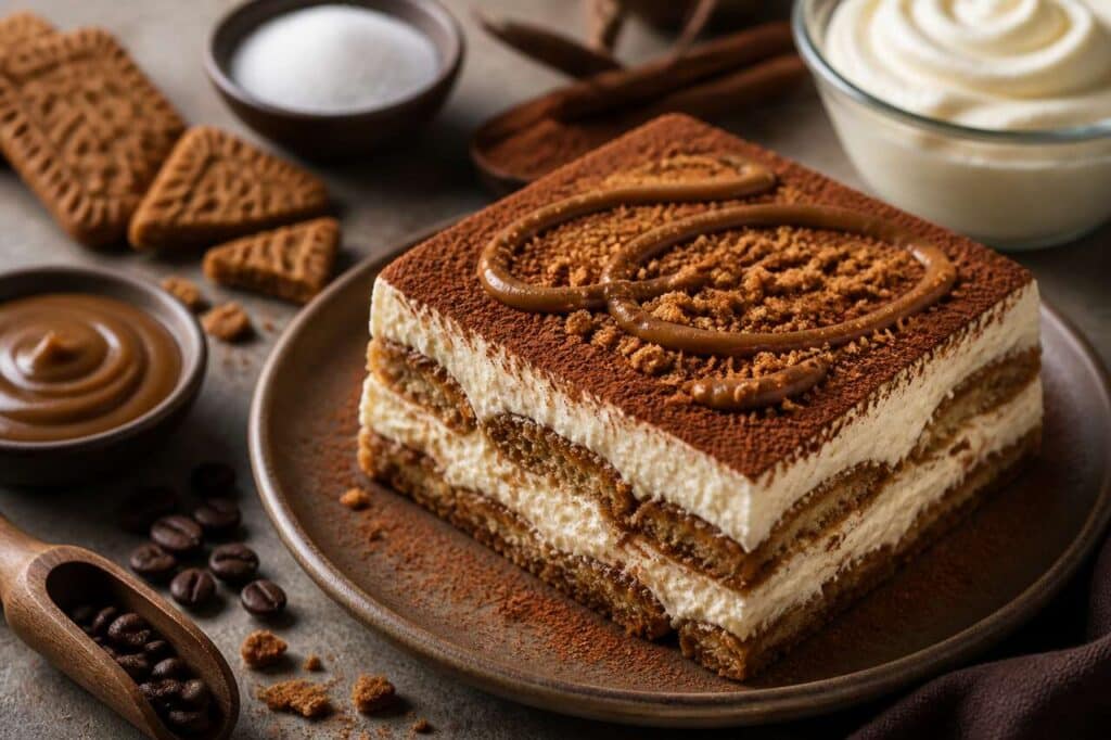 Tiramisu aux spéculoos : recette gourmande et facile à réaliser