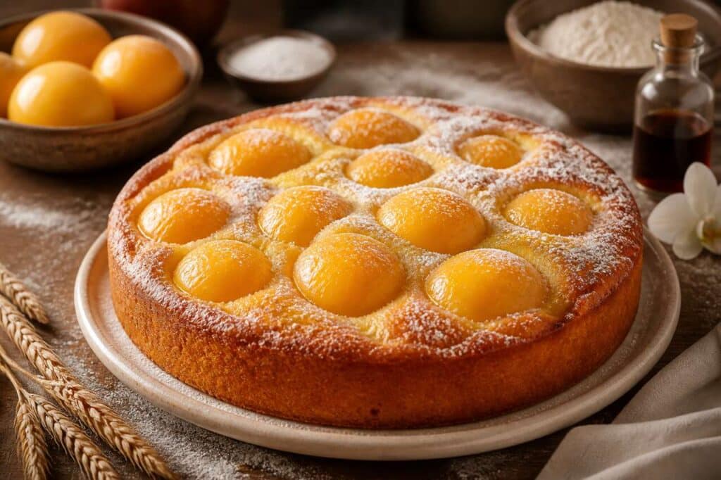 Recette de moelleux aux pêches : un dessert gourmand