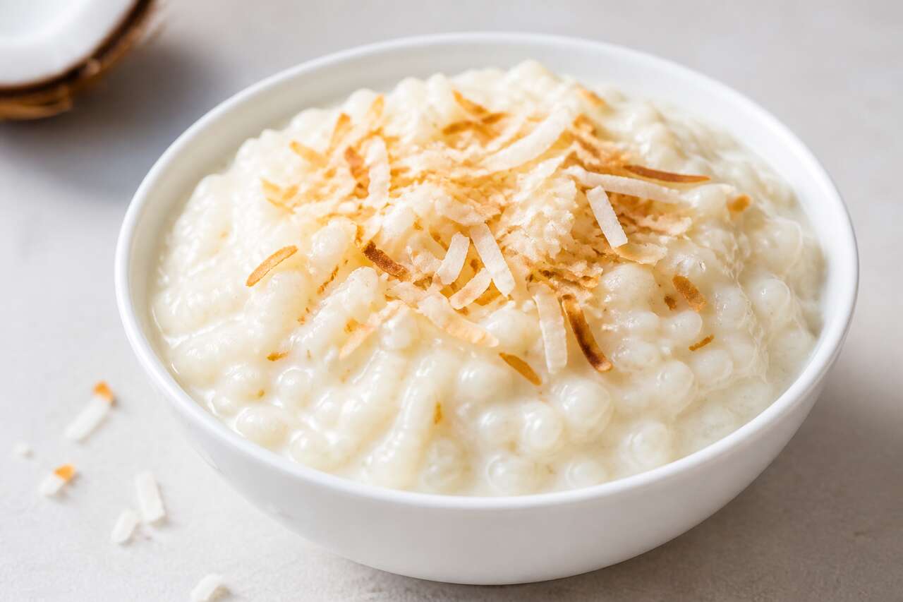 Recette de riz au lait à la noix de coco