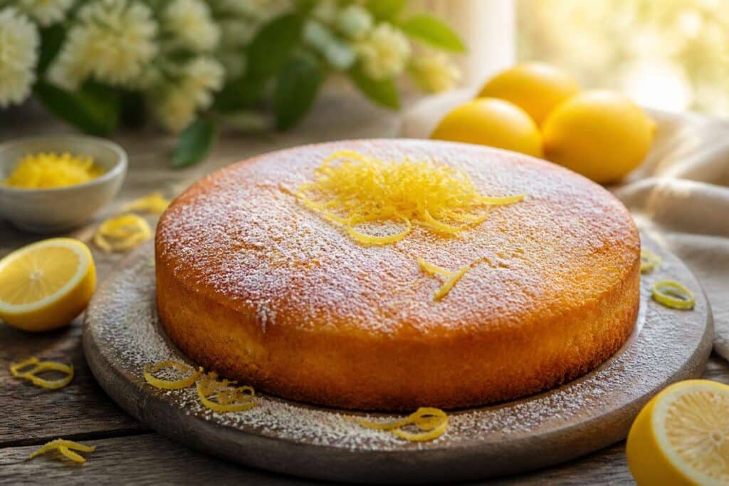 Cake au citron : recette facile et savoureuse