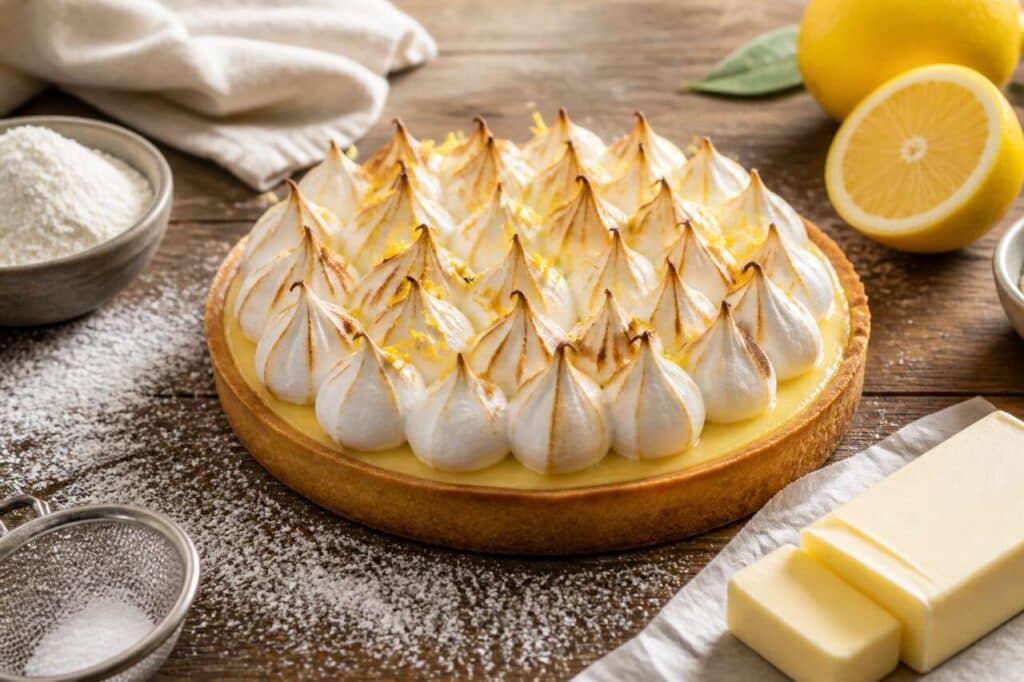 Tarte au citron meringuée gourmande Président Professionnel