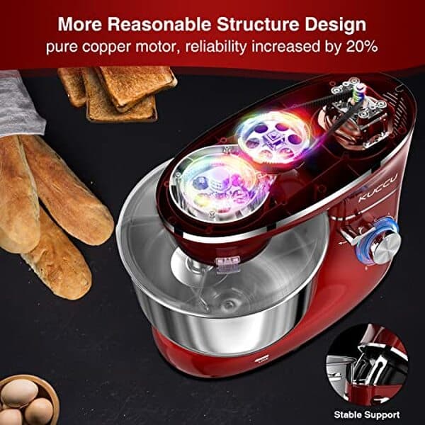 Découvrez notre test détaillé du robot pâtissier KUCCU 1500W : puissance, polyvalence et qualité pour vos pâtisseries maison.