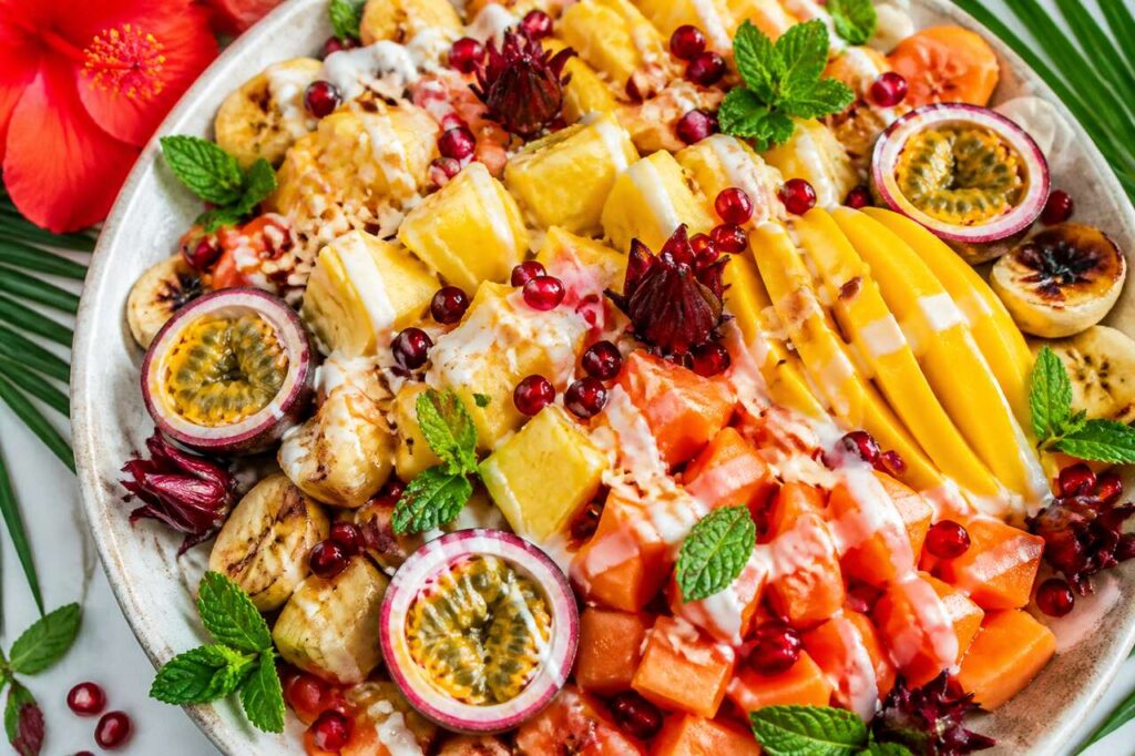 Salade de fruits exotiques Exoticoco : recette gourmande et rafraîchissante