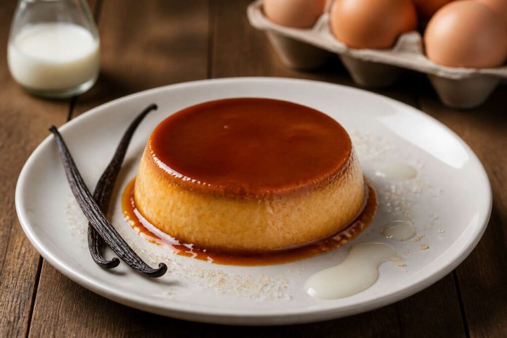 Crème renversée à la confiture de lait : recette gourmande