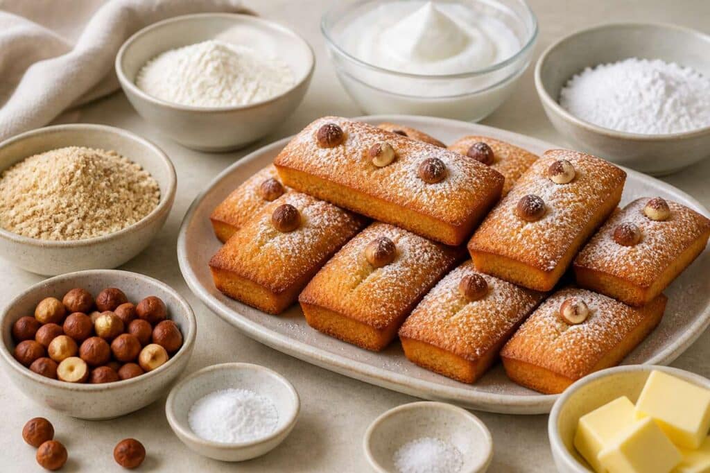 Recette de financier à la noisette