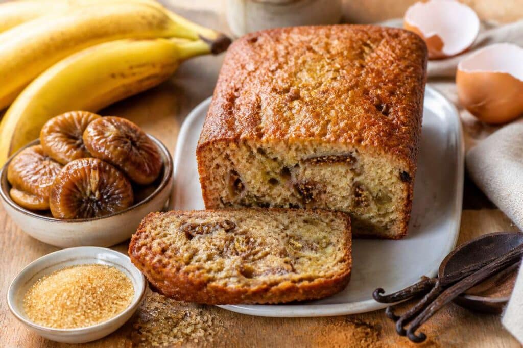 Moelleux bananes et figues : une gourmandise irrésistible