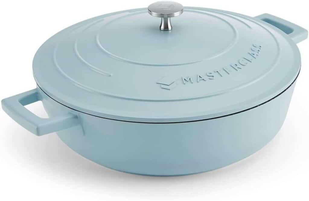 Test de la casserole MasterClass 4L : fonte d'aluminium légère pour induction et four