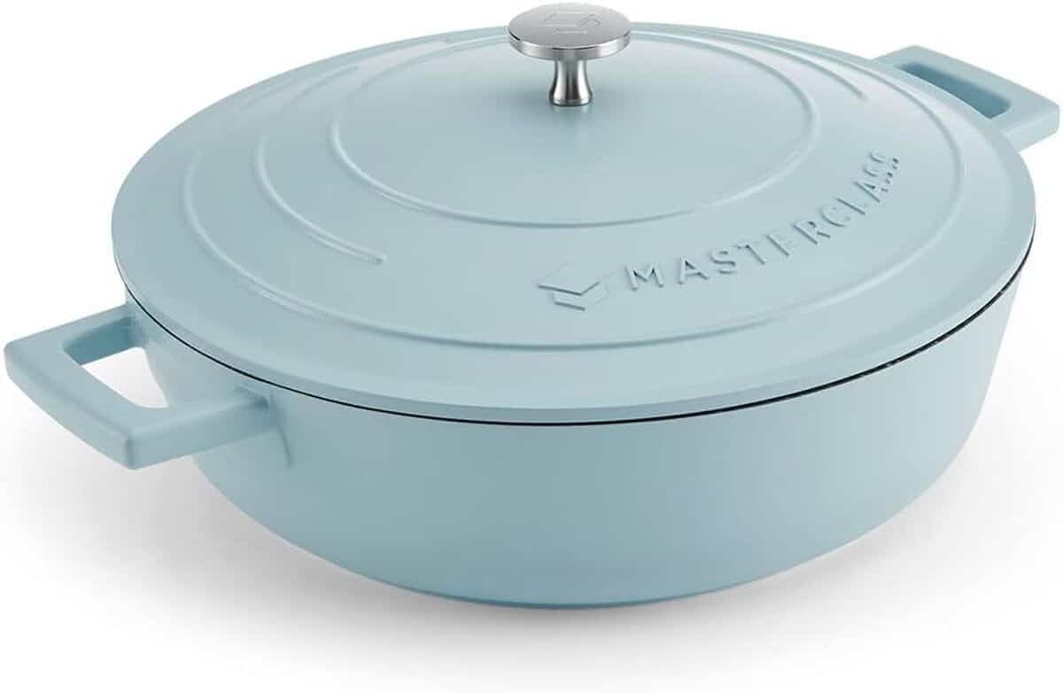 Test de la casserole MasterClass 4L : fonte d'aluminium légère pour induction et four