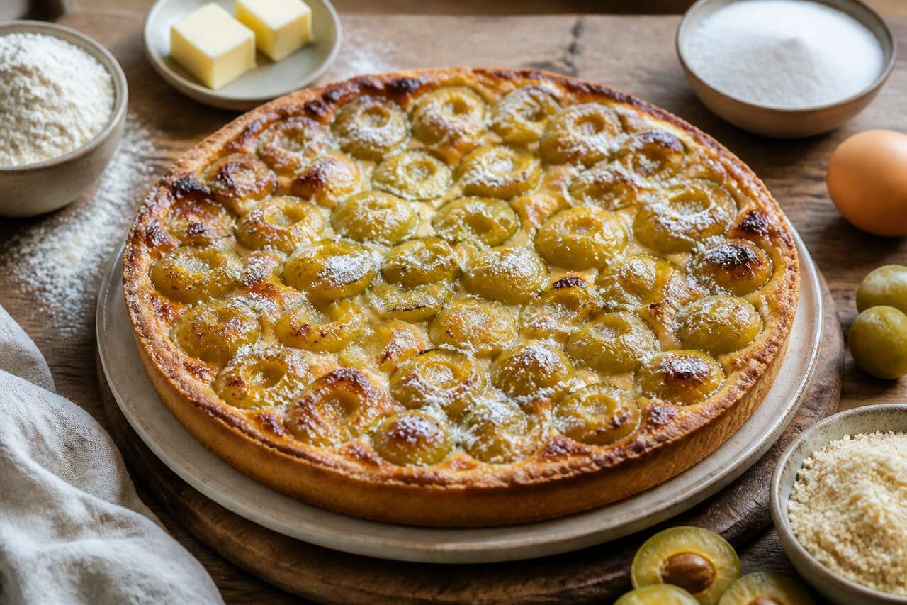 Tarte aux Reines-Claudes : recette Délicieuse