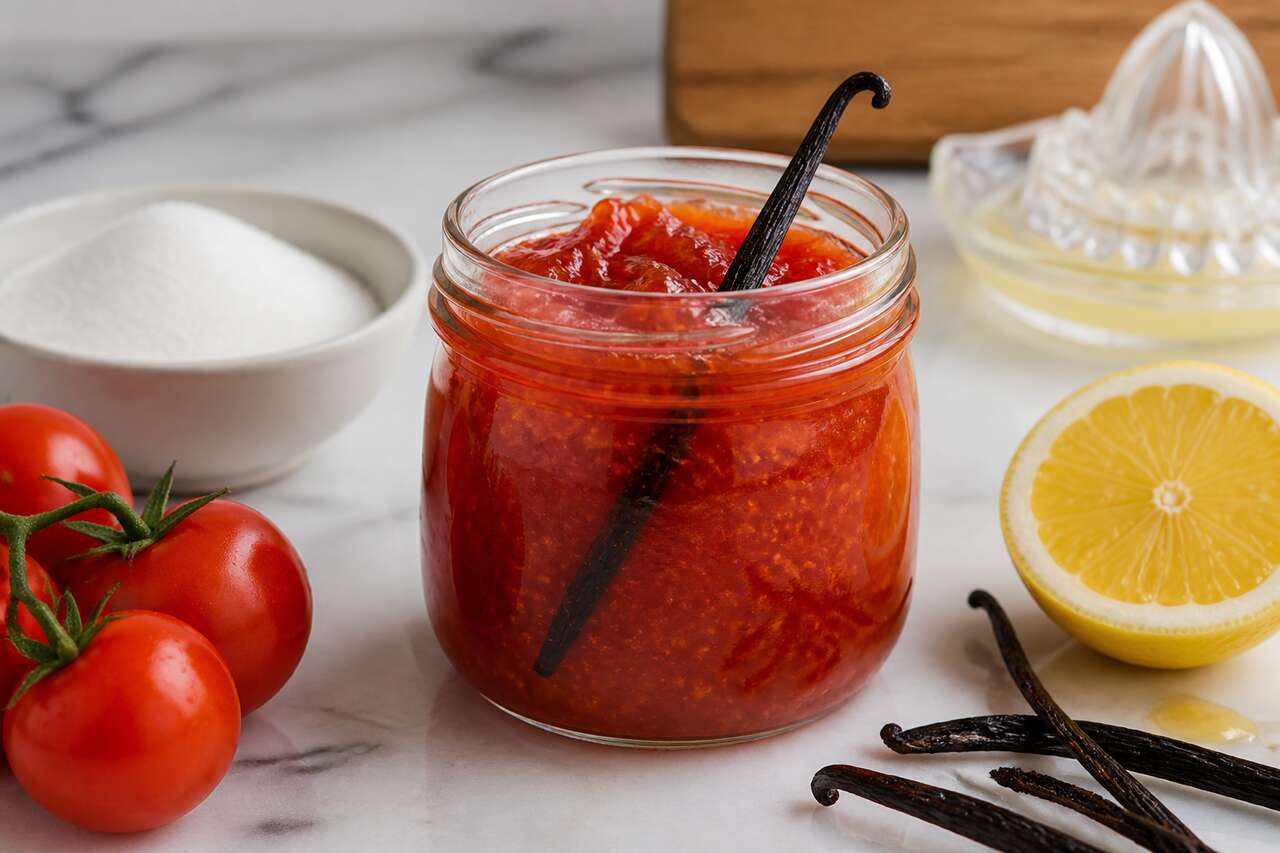 Confiture de tomates à la vanille : la recette savoureuse
