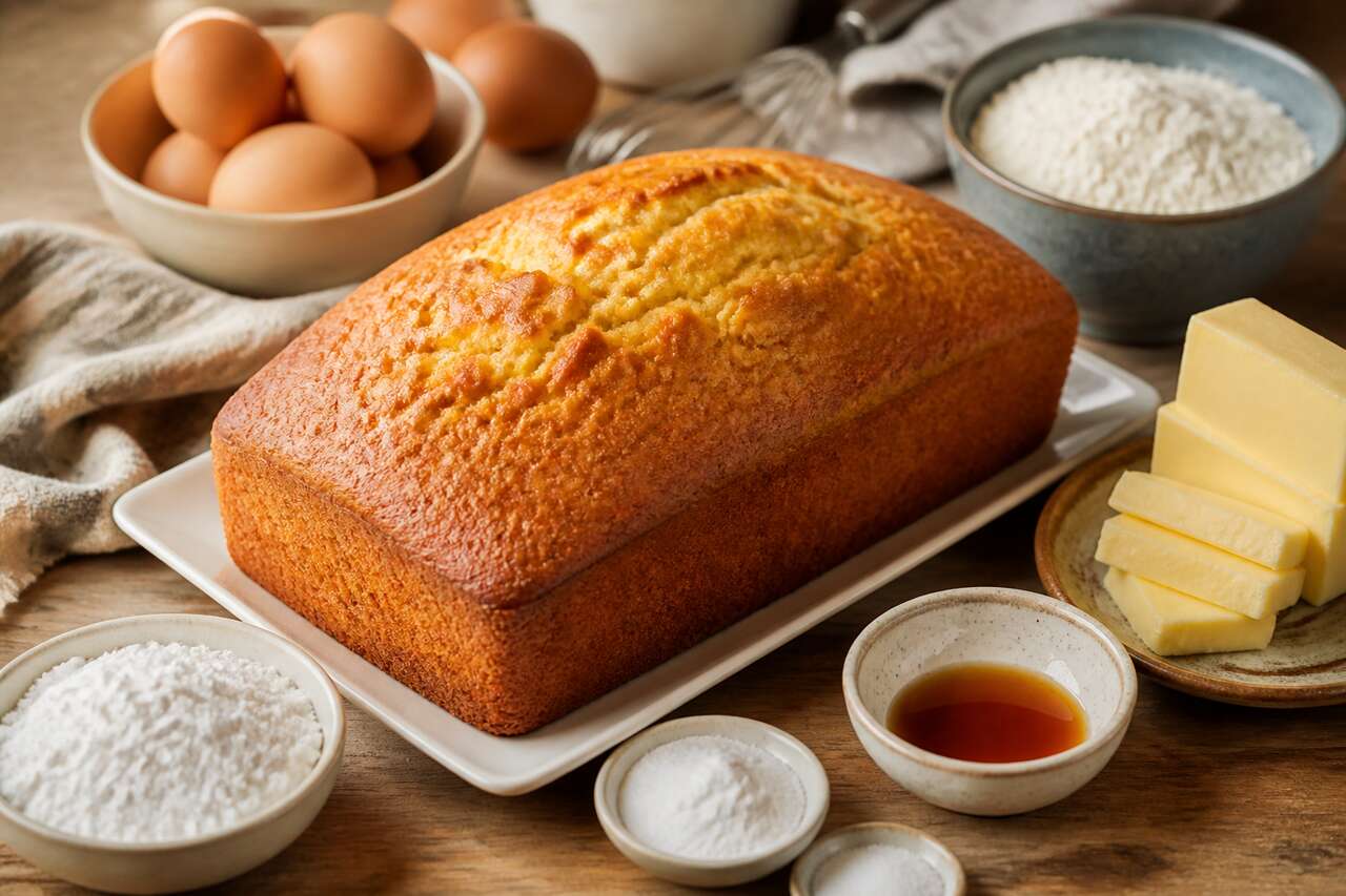 Recette traditionnelle du quatre-quarts maison