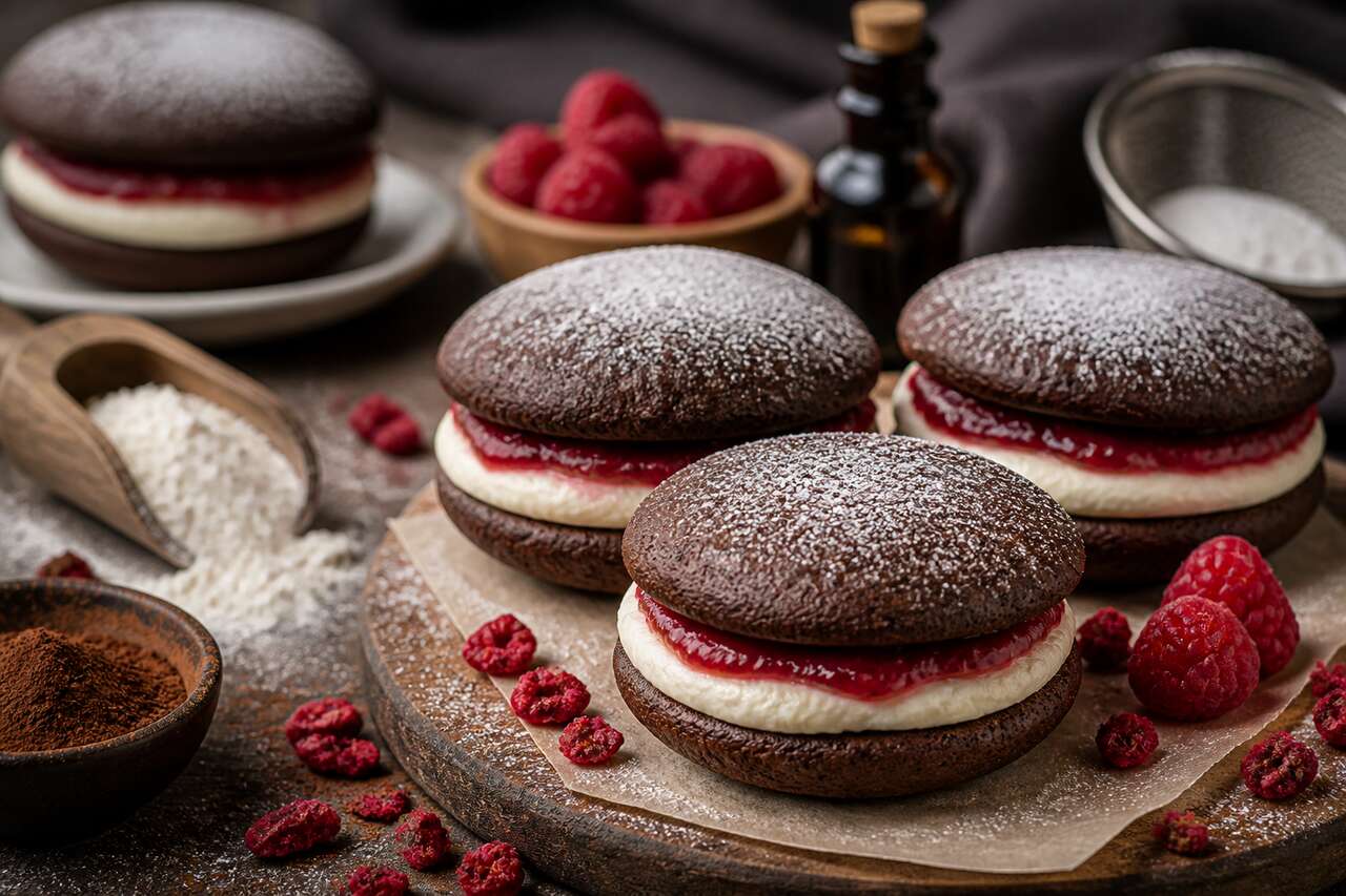 Whoopie pies aux framboises : la recette gourmande de Ricardo
