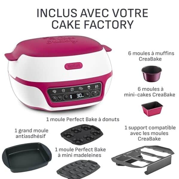 Découvrez notre test complet du cake Factory Délices, le robot pâtissier avec multi-programmes pour réaliser des pâtisseries divines. Caractéristiques, avis et performances.