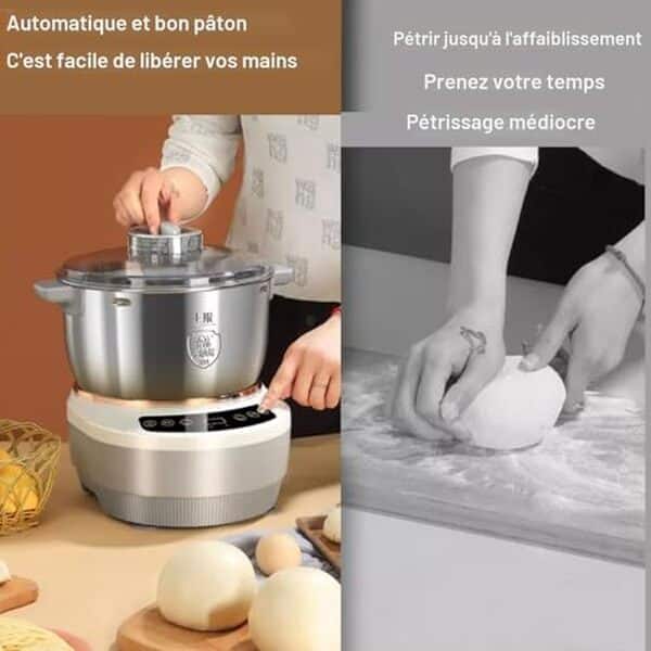 Découvrez notre test détaillé de la machine à pâte HEcSHENG 5 L/7 L. Performances, caractéristiques et avis pour bien choisir votre appareil. 