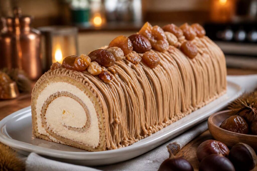Bûche Mont-Blanc : recette gourmande à découvrir