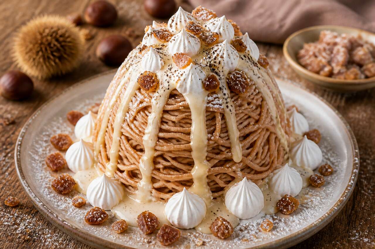 Recette du Mont-Blanc : le dessert crémeux à la crème de marrons