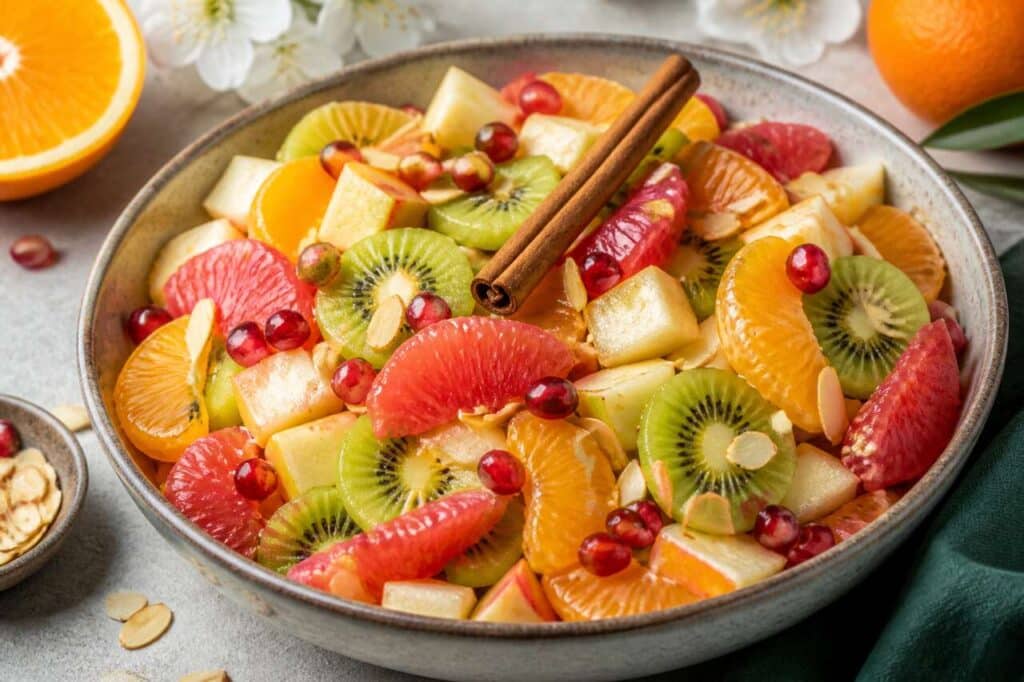 Recette de salade de fruits hivernale : un dessert frais et vitaminé