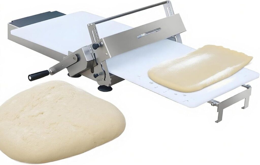 Test : laminoir à pâte pliable 400 mm