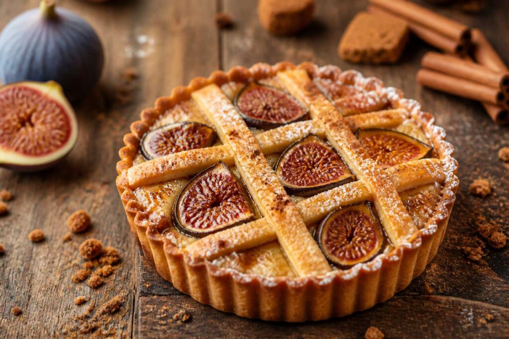 Tartelette aux figues et pain d'épices : recette gourmande