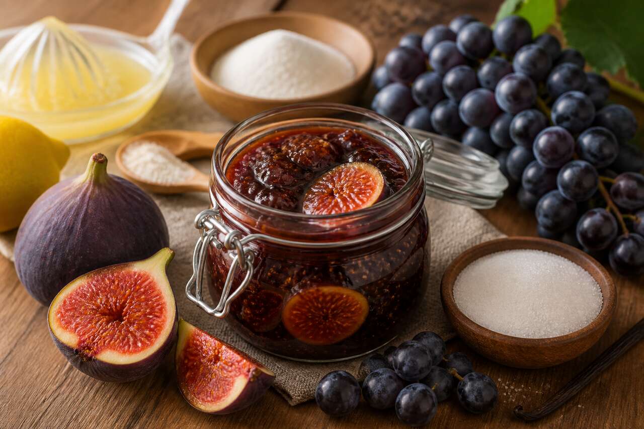 Recette de confiture mi-figues mi-raisins : un délice à découvrir