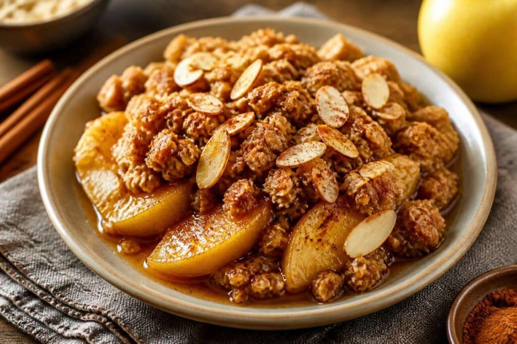 Recette croustade aux pommes moins sucrée