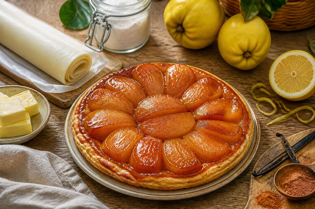 Tarte Tatin aux coings : la recette gourmande