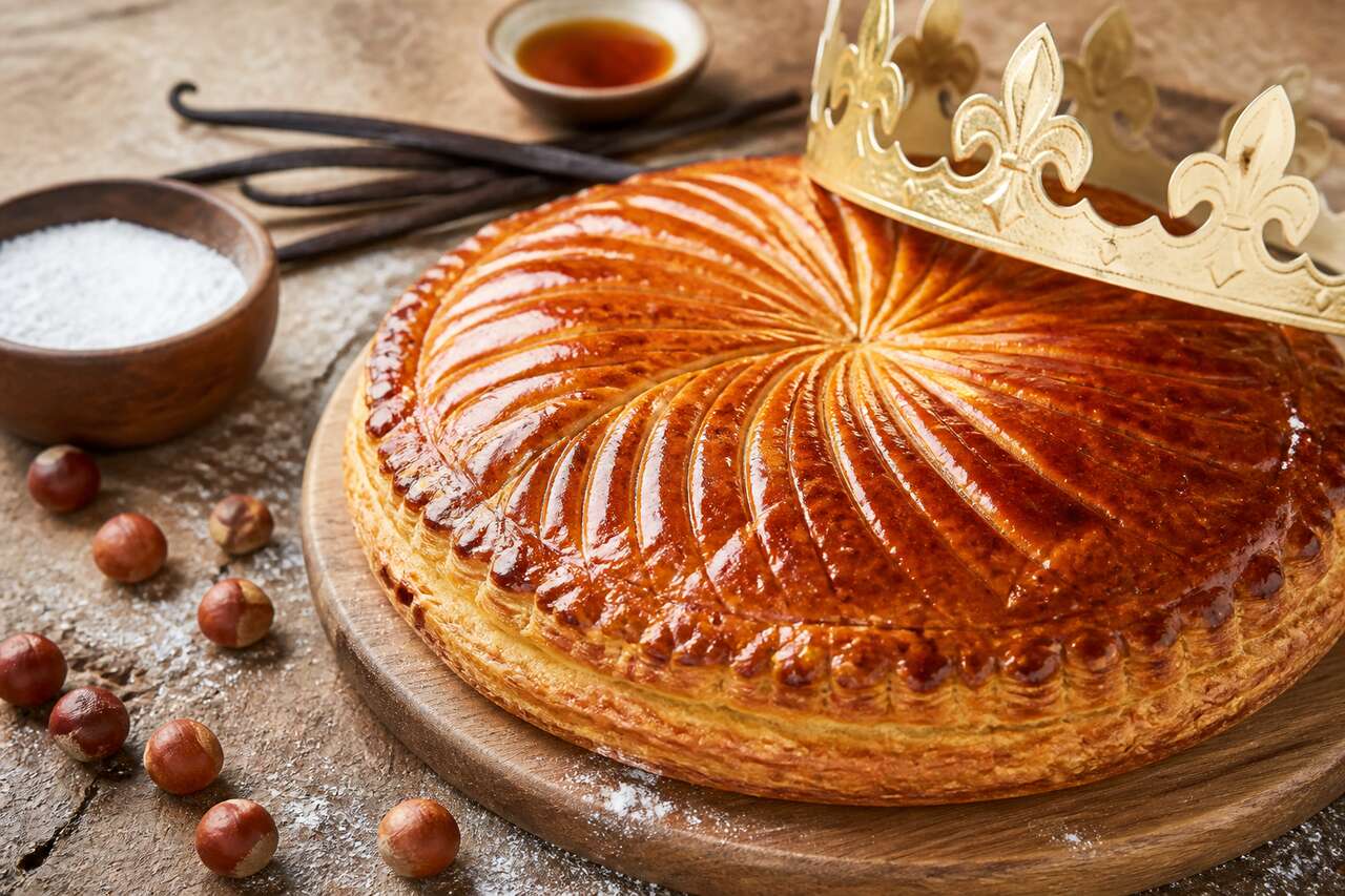 Recette de galette des rois vanille-noisette